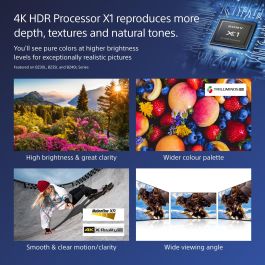 Sony FW-75BZ40L Pantalla Profesional Señalización Digital 75" LCD 4K Ultra HD Wifi 24/7