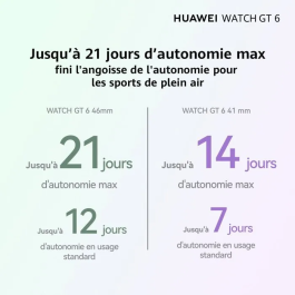 Smartwatch Huawei Watch GT 6 Konsu-B19M Dorado 1,32"