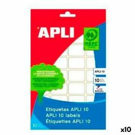 Etiquetas adhesivas Apli Blanco Papel 10 Hojas 25 x 40 mm (10 Unidades) Precio: 14.95000012. SKU: B1592Q9KQN