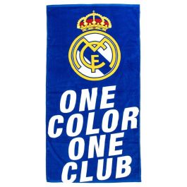 Toalla de Playa Real Madrid C.F. One Color Azul Precio: 15.1976. SKU: B15G5H9Q37