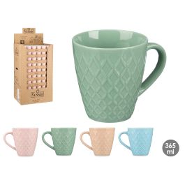 Taza Ceramica Diamante 9Cm Col Pastel Surtidos 365Ml Vessia (240 Unidades) Precio: 361.89000045. SKU: B15VSATSRB