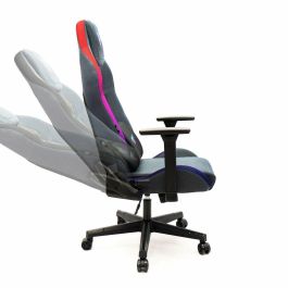 Woxter Silla Gaming Stinger Station Elite GM26-068 LED RGB, Ergonómica, Reposabrazos 2D, Dorada y Plata