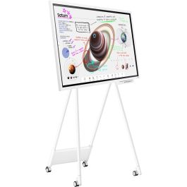 Samsung WM65B Flip Pro 65'' 4K UHD MultiTouch LCD con HDMI/DisplayPort/USB-C, Altavoces, Color Blanco/Gris