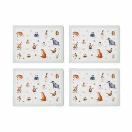 Royal Worcester Juego 4 Individuales Royal Worcester Wrendale Design