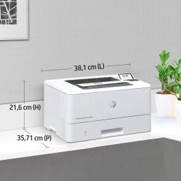 HP 3PZ15A Impresora Láser Monocromo LaserJet Enterprise M406DN | Dúplex Automático, Ethernet, 40 ppm, Seguridad Avanzada HP 3PZ15A Impresora Láser Monocromo LaserJet Enterprise M406DN | Dúplex Automático, Ethernet, 40 ppm, Seguridad Avanzada