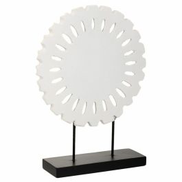 Figura Decorativa Alexandra House Living Blanco Poliresina 9 x 40 x 29 cm