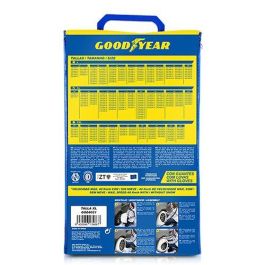 Abc Cadenas Cs10 Cs5 GOD8021 Cadenas de Nieve Textiles Talla XL, Circulan por Carretera sin Nieve, Silenciosas y Fáciles de Instalar