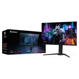 Gigabyte Aorus FO32U 32" Monitor Gaming 4K UHD 3840x2160 QD-OLED 165Hz 0.03ms FreeSync Premium Pro DisplayHDR 400 KVM
