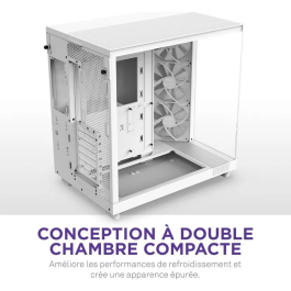 NZXT CC-H61FW-01 H6 Air Flow Midi Tower Blanco