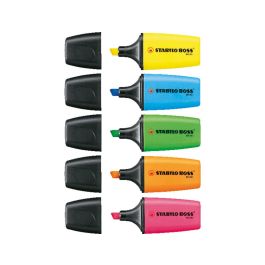 Rotulador Stabilo Boss Mini Fluorescente Expositor Bombonera De 50 Unidades Colores Surtidos