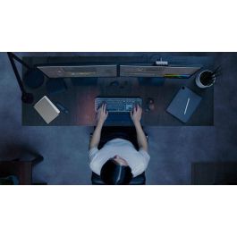 Logitech MX Keys S Teclado Inalámbrico Iluminado Avanzado de alto rendimiento, full-size con teclado numérico, multidispositivo, USB-C Logitech MX Keys S Teclado Inalámbrico Iluminado Avanzado de alto rendimiento, full-size con teclado numérico, multidispositivo, USB-C