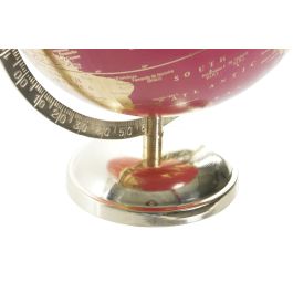 Globo Terraqueo Colonial DKD Home Decor Dorado Rojo 20 x 27 x 22 cm (2 Unidades) Globo Terraqueo Colonial DKD Home Decor Dorado Rojo 20 x 27 x 22 cm (2 Unidades)