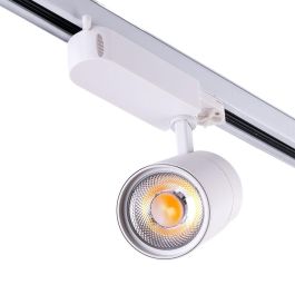 Foco de Carril LED 30W 2.700Lm CRI90 6000ºK Trifásico 40.000H [HO-FC-3F-30W-W-CW] Precio: 20.59000009. SKU: 15096791761283