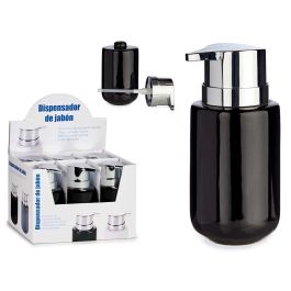 Dosificador Jabon Ceramica Ancho Negro Berilo 7X14CM (12 Unidades) Precio: 39.49999988. SKU: B1DJTKZ33D