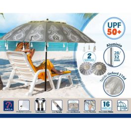 Sombrilla de playa Ø 220 cm SPF50+ Oriental