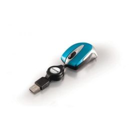 Verbatim Ratón Go Mini Cable USB Retráctil 1000DPI Ultraportátil Negro