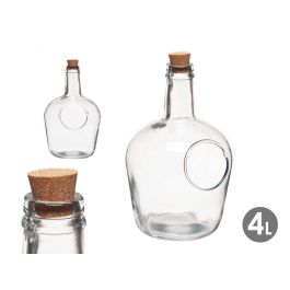 Garrafa Con Agujero 4L Tapon Corcho Giftdecor 19X31CM (4 Unidades) Precio: 26.59000047. SKU: B1F9BKDJLD