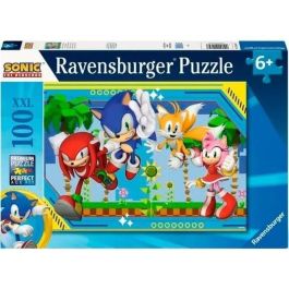 Ravensburger-Puzzle 100 piezas XXl - Knuckles, Sonic, Tails y Amy / Sonic-4005555011347-A partir de 6 años Precio: 26.49999946. SKU: B12YA8FL7Z