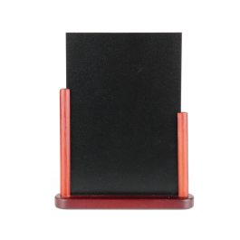 Liderpapel Pizarra Negra Doble Cara Madera 21x30cm