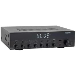 Fonestar sistem AS-6060 Amplificador Estéreo Hi-Fi con Bluetooth, USB/MP3, Radio FM y Entradas de Micrófono, 120W