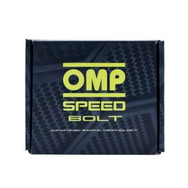 Omp OMPS09481201 Juego de 24 Tuercas M12x1.5, Llave 21mm, Color Negro DIN 10.9, Compatible con Toyota y Nissan
