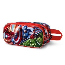 Marvel Los Vengadores Estuche Portatodo 3D Doble Compartimento Battle Marvel Azul Escolar (8x22x10cm) Precio: 10.69000031. SKU: B12ZAB7VKV