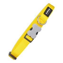 Red Dingo Collar Perro Liso Amarillo Nylon 12 mm x 20-32 cm Ajustable, Resistente con Hebilla y Anilla de Acero Inoxidable Precio: 4.79000038. SKU: S6100022