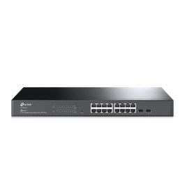 TP-LINK Switch inteligente JetStream ? Gigabit de 16 puertos RJ45 con 2 ranuras SFP Gigabit. Precio: 135.9900003. SKU: S5606633