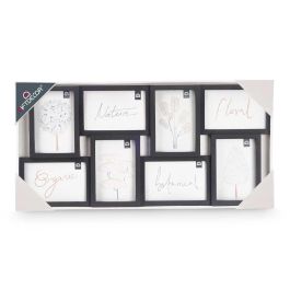 Portafotos Giftdecor 10x15 cm para 8 fotos, negro - 60x29x2.5 cm (8 Unidades) Portafotos Giftdecor 10x15 cm para 8 fotos, negro - 60x29x2.5 cm (8 Unidades)