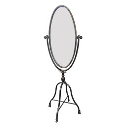 DKD Home Decor Espejo Vestidor Birmingham 2023 Loft Negro 62 x 174 x 61 cm