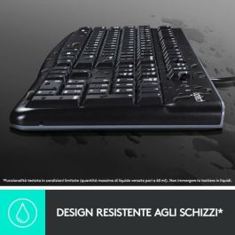 Teclado Logitech Negro QWERTY