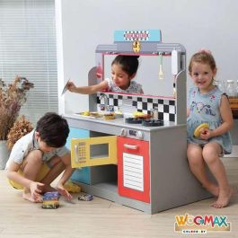 Cocina retro de madera woomax 90x58x104 cm Cocina retro de madera woomax 90x58x104 cm