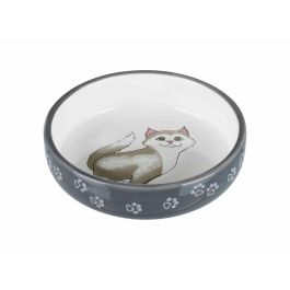 Comedero para Gato Trixie Blanco Gris Comedero para Gato Trixie Blanco Gris
