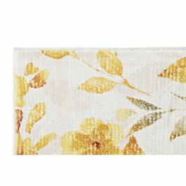 Alfombra DKD Home Decor Amarillo Blanco Poliéster Algodón Flores (120 x 180 x 0.5 cm) Alfombra DKD Home Decor Amarillo Blanco Poliéster Algodón Flores (120 x 180 x 0.5 cm)