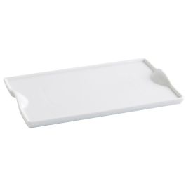 Plato Pinchos Porcelana Gastro Fun Quid 25,5x15,5 cm (6 Unidades)