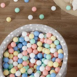 Ociotrends Piscina de Bolas para Niños con 100 Bolas 90x90x30 cm