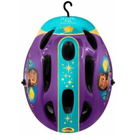 Disney DIS3496274671003 Casco Deportivo Infantil Wish Talla S Ajustable 53-56cm con Ventilación y Espuma Interna Confort
