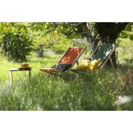 Jardín Privado Tumbona de Haya Maciza FSC Aguacate, 3 Posiciones Reclinable, Lona Algodón 200gr/m², Tejido Hidrofugante Jardín Privado Tumbona de Haya Maciza FSC Aguacate, 3 Posiciones Reclinable, Lona Algodón 200gr/m², Tejido Hidrofugante