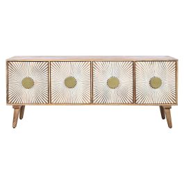 Mueble Tv DKD Home Decor Natural Blanco 40 x 60 x 145 cm