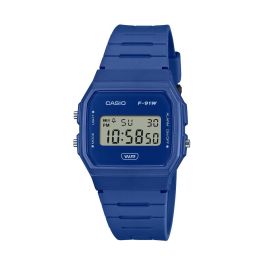 Reloj Hombre Casio F-91WB-2A1EF (Ø 35 mm) Precio: 58.49999947. SKU: B19NT3DTHR