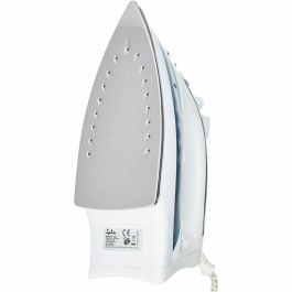 Jata Plancha de Vapor PL120, Suela Acero Inoxidable, Vapor Vertical 20-25G/Min, 2200W, Azul-Blanco