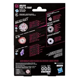 Hasbro HASG1681ES0 - Beyblade X Starter Pack Brush Fox J 9-70GR CX, Peonza Tipo Ataque, Takara Tomy, 8+ Años