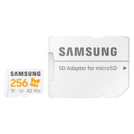Samsung MB-MD256S Tarjeta MicroSDXC 256 GB UHS-I Clase 10 V30 U3 Velocidad Lectura 180MB/s Escritura 130MB/s