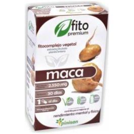 PINISAN Fito Premium Maca 30 Cápsulas para Rendimiento Mental y Físico. Adaptógeno. Apto para Veganos. Precio: 17.5000001. SKU: B1DJ9FBWS9