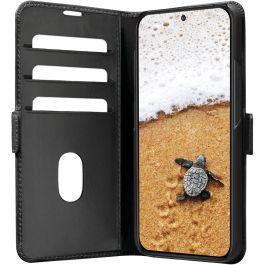 dbramante1928 COPENHAGEN_3 Funda Tipo Folio de Cuero para Samsung Galaxy S25+ Negra con 3 Bolsillos para Tarjetas