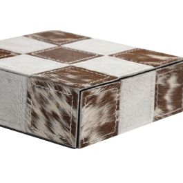 Juego Loft DKD Home Decor Marron Negro 5 x 15 x 15 cm Set de 2 (2 Unidades) Juego Loft DKD Home Decor Marron Negro 5 x 15 x 15 cm Set de 2 (2 Unidades)