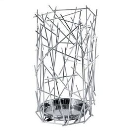 Alessi FC07 BLOW UP Paragüero de Acero Cromado Diseñado por Fratelli Campana