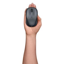 Logitech M235 Ratón Inalámbrico Gris Oscuro con Tracking Óptico Avanzado, Batería 1 Año, Nano Receptor USB Compacto para Portátiles