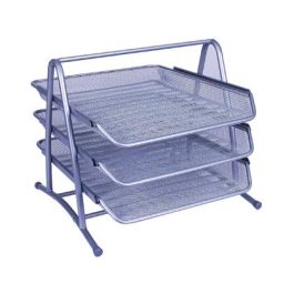 Bandeja Sobremesa Metalica Q-Connect Kf00822 Rejilla Plata 3 Bandejas Movibles 350x278x275 mm Precio: 19.49999942. SKU: BIX35096