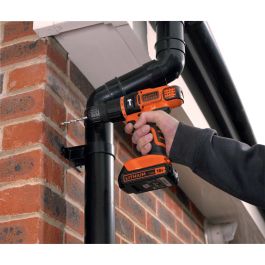 Black & Decker BDCH188N-XJ Taladro Atornillador de Impacto 18V sin Batería - Perforar y Desatornillar